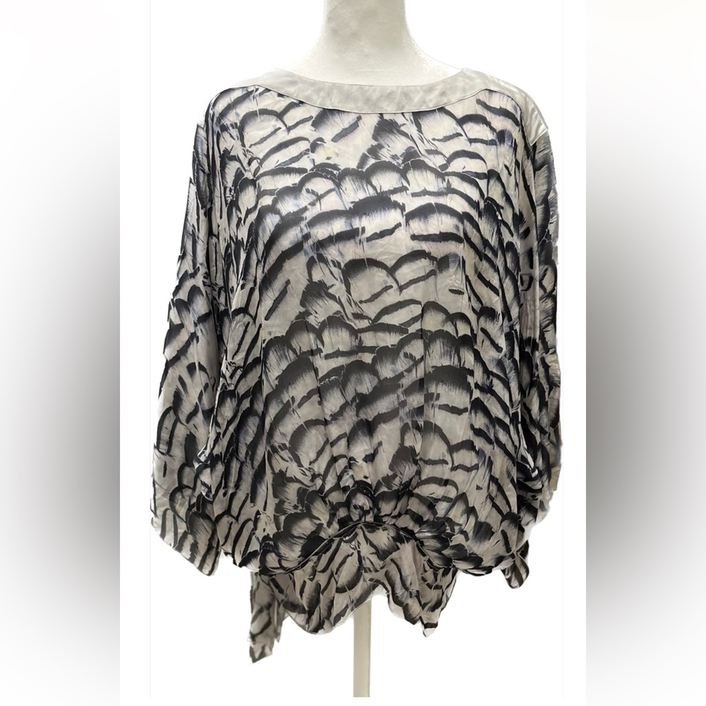 Roberto Cavalli silk top, Sz M